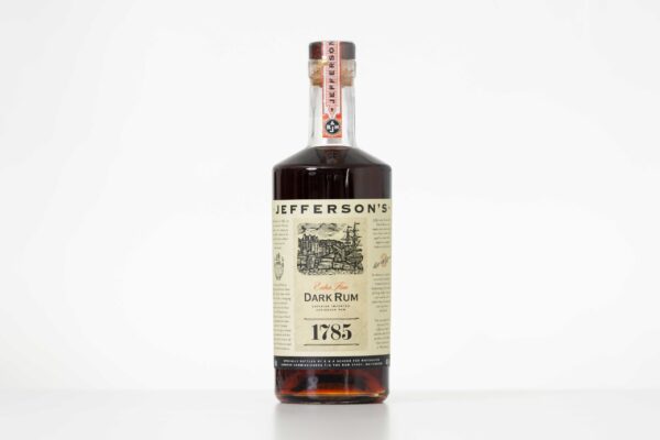 Jefferson's 1785 Extra Fine Dark Rum, 70cl
